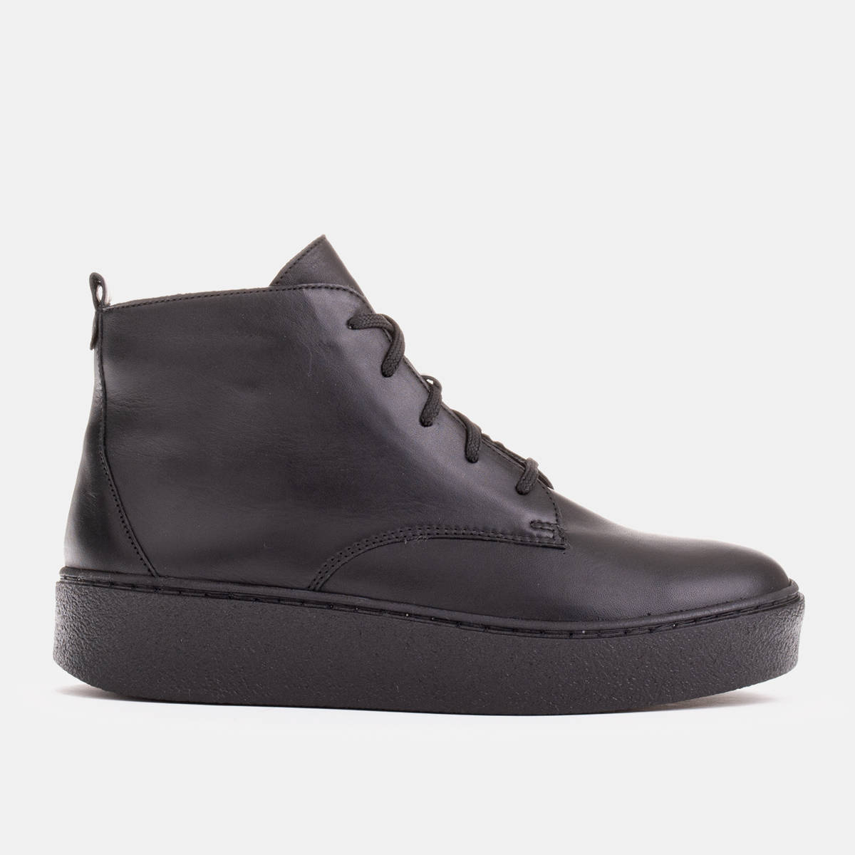 Low lace-up boots with soft leather - MarcoShoes.eu Online Shop